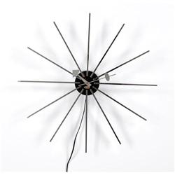 George Nelson - Stick Clock (chrome)