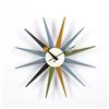 Image 1 : George Nelson - Multi color "Spike" clock (model no. 2202)
