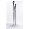 Image 1 : Mid Century Modern - Tri-fluted floor lamp
