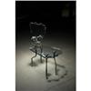 Image 1 : DANNY LANE - Glass Chair with Bolts (“Etrusca