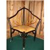 Image 1 : UNCONFIRMED DESIGNER - Stained Wood Corner Ch