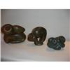 Image 1 : UNKNOWN ARTIST - Three SHONA STEATITE sculptu