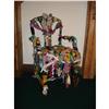 Image 1 : UNKNOWN ARTIST - A CRAZY QUILT style open arm
