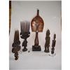 Image 1 : UNKNOWN ARTIST - Group of 5 small African sta