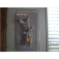 UNKNOWN ARTIST - Soft sculpture clown.  In Lu