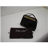 Image 1 : JUDITH LEIBER - black evening bag with matchi