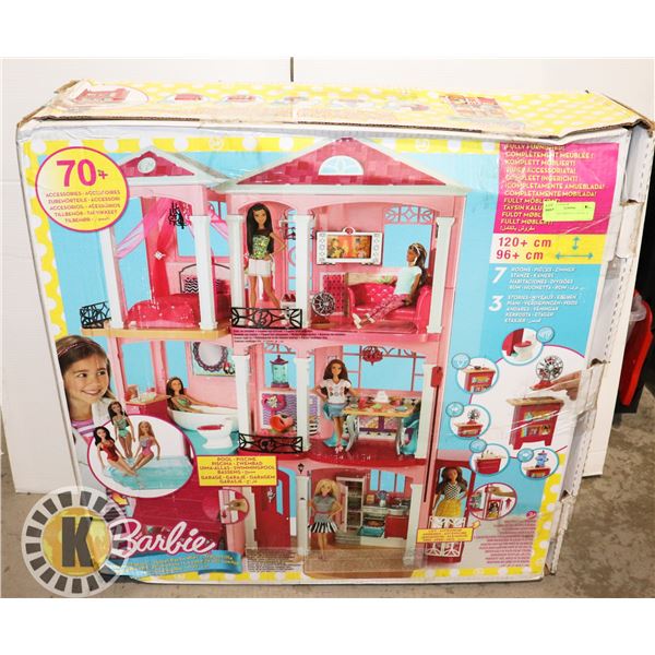 BARBIE DREAMHOUSE 120CM L X 96CM W