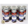 8 CANS OF GREY CLOVERDALE SPRAY PAINT