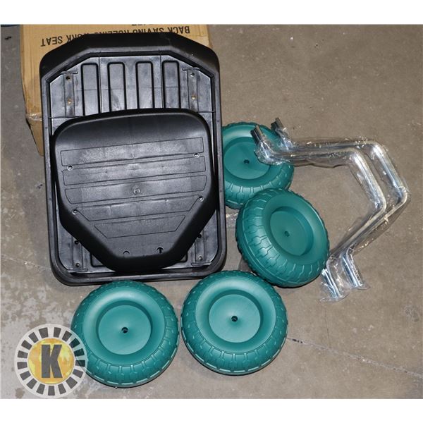 BACK SAVING ROLLING WORK SEAT