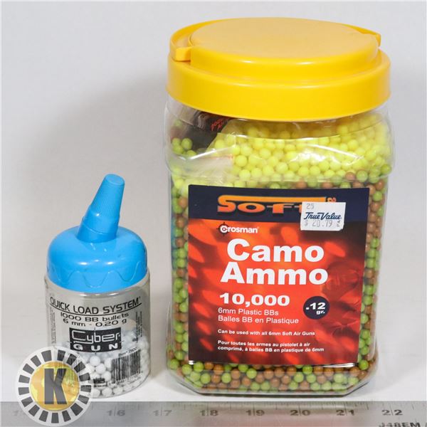 BUNDLE OF BB GUN AMMO