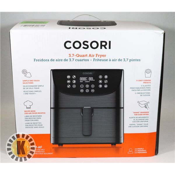 COSORI 3.7 QUART AIR FRYER