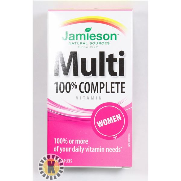 JAMIESON 100% WOMEN'S MULTIVITAMIN- 90 CAPLETS