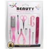 Image 1 : NEW 9 PC PEDICURE KIT