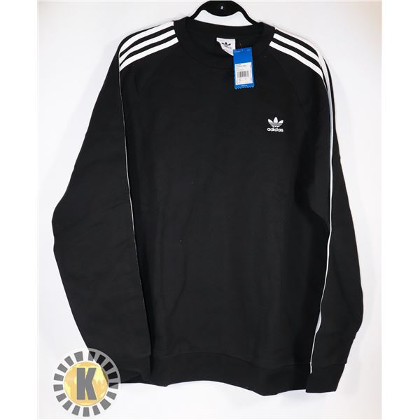 3-STRIPES CREW SWEATSHIRTS SIZE: L