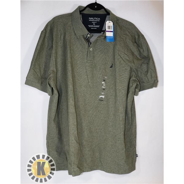 MENS SAGE POLO TEE SIZE XXL