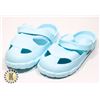 Image 1 : PAIR OF BLUE SUMMER SHOES SIZE MEDIUM