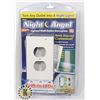 Image 1 : NEW NIGHT ANGEL LIGHTED WALL-OUTLET COVER PLATE