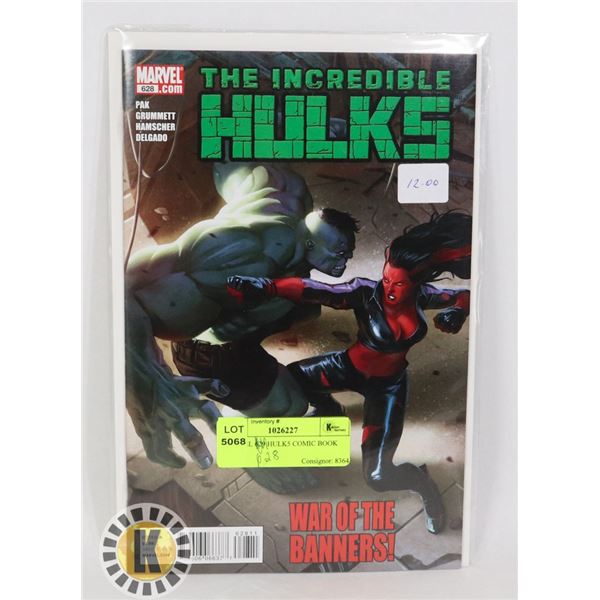 MARVEL 628 HULKS COMIC BOOK