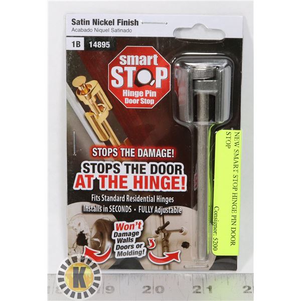 NEW SMART STOP HINGE PIN DOOR STOP