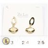 Image 1 : NEW SATURN THEMED EARRINGS GOLD TONE