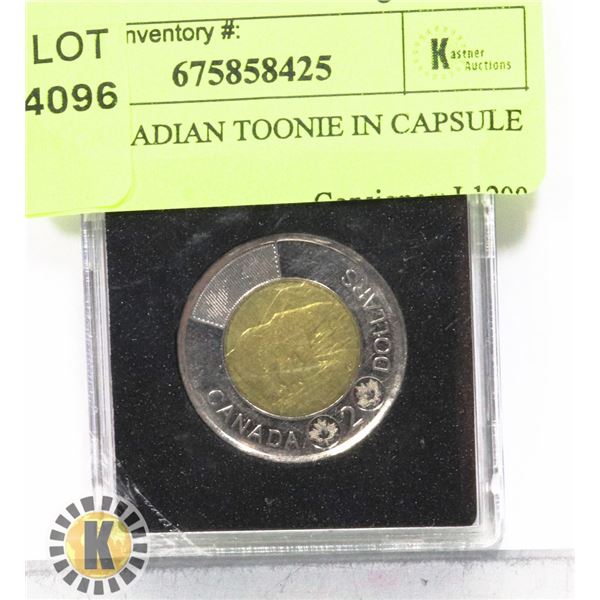 2014 CANADIAN TOONIE IN CAPSULE (UNCIRCULATED)