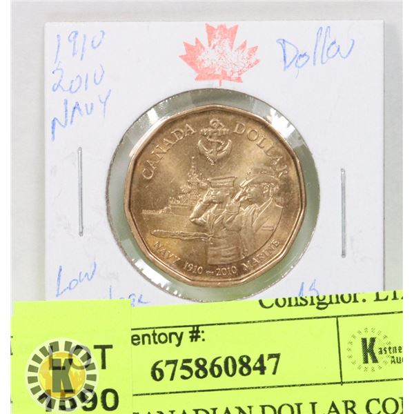 1910-2010 CANADIAN DOLLAR COIN FROM ROLL MS 64