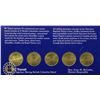 Image 3 : x2 BC TRANSIT 5 VARIOUS COMMEMORATIVE TOKENS NEW