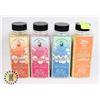Image 1 : LOT OF 4 NEW ASSORTED SCENT BATH SALTS 500G EACH