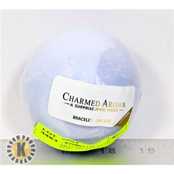 NEW CHARMED AROMA BATH BOMB, PURPLE