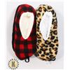 Image 1 : 2 NEW WOMEN'S SLIPPERS (SHOE SIZE 5-9)