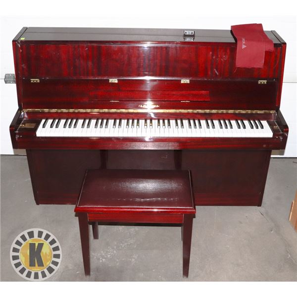 VINTAGE SAMIC MADE IN KOREA PIANO