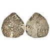 Image 1 : Ancient India: Archaic silver punch-marked coin, Tapi-Wainganga Valley, ½ Karshapana, 1.21g.