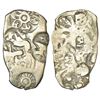 Image 1 : Ancient India: Imperial Magadhan silver punch-marked Karshapana coin (c. 350-300 BC), 3.30g.