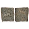 Image 1 : Ancient India: Post-Mauryan South Vidarbha, die-struck copper coin of king Sebaka, 6.86g.