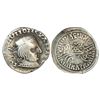 Image 1 : Ancient India: Western Kshatrapas, silver drachm of Vijayasena, SE 164, Fishman 23.3.164, 2.33g.
