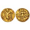 Image 1 : Ancient India: Gupta Empire, gold dinar of Samudra Gupta, 'Standard / Javelin' type, 7.75g.