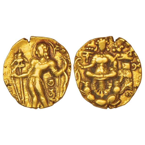 Ancient India: Gupta Empire, gold dinar of Chandra Gupta II (c.375-415 AD), 'Archer' type, 7.98g.
