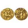 Image 1 : Ancient India: Gupta Empire, gold dinar of Kumara Gupta (c.415-450 AD), 'Horseman' type, 8.02g.
