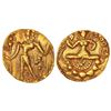 Image 1 : Ancient India: Gupta Empire - gold dinar of Narasimha Gupta (c.518-530 AD), 'Archer' type, 9.65g.
