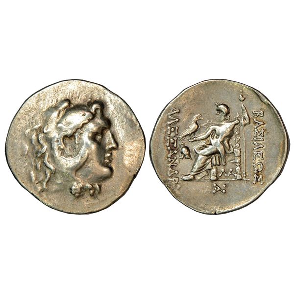 Ancient World: Ancient Greece, Macedonian, silver tetradrachm, Alexander, Mesembria mint, 16.72g.