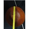 Image 10 : Round Wooden Footed Bowl, Signed Ron Kent 15" Dia, 7.5" H