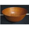 Image 1 : Round Wooden Footed Bowl, Signed Ron Kent 15" Dia, 7.5" H