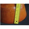 Image 7 : Round Wooden Footed Bowl, Signed Ron Kent 15" Dia, 7.5" H