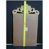 Image 8 : Ornate Framed Mirror w/ Wall Hanging Hardware 8837  46" x 28.5"