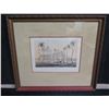 Image 1 : Framed 'WAI-KI-KI (Honolulu)' Art Work Signed Adolf Ekelof 1877, 17"x15"