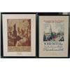 Image 1 : 1 PAIR OF WWI BOND POSTERS with images of The