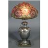 Image 1 : 1 PAIRPOINT PUFFY TABLE LAMP with closed top