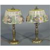 Image 1 : 1 MATCHED PAIR OF PAIRPOINT PUFFY BOUDOIR LAM