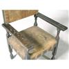 Image 3 : 1 CARLO BUGATTI Armchair with pewter inlay, c