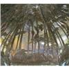 Image 3 : 1 HANDEL "TROPICAL SUNSET" OVERLAY LAMP SHADE